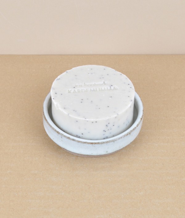 Symy Ong Circular Soap Dish, White