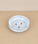 Symy Ong Circular Soap Dish, White