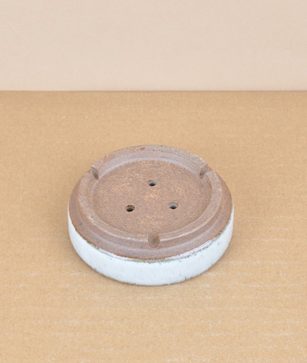 Symy Ong Circular Soap Dish, White