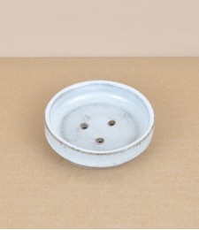 Symy Ong Circular Soap Dish, White