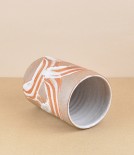 Symy Ong Hand-Thrown Utensil Pot, Shino