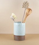 Symy Ong Hand-Thrown Utensil Pot, White