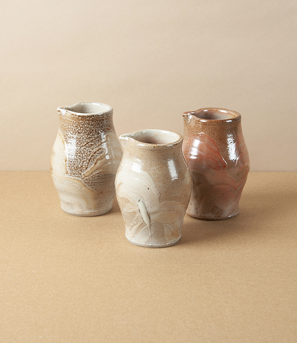 Symy Ong Hand Thrown Salt Glaze Creamer