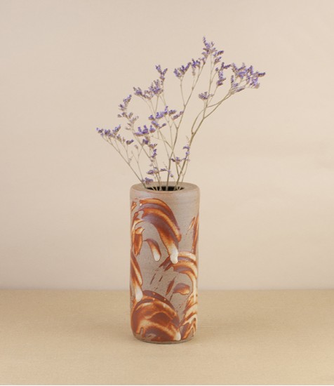 Symy Ong Wall-Hung Vase, Shino