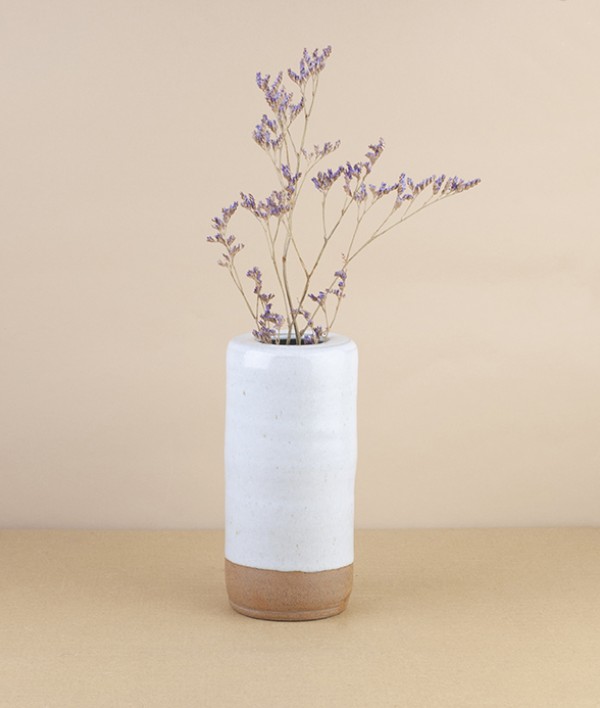 Symy Ong Wall-Hung Vase, White