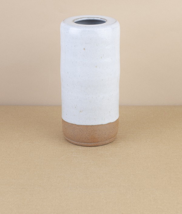 Symy Ong Wall-Hung Vase, White