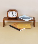 Ibazen Urushi lacquered Sakura desk clock