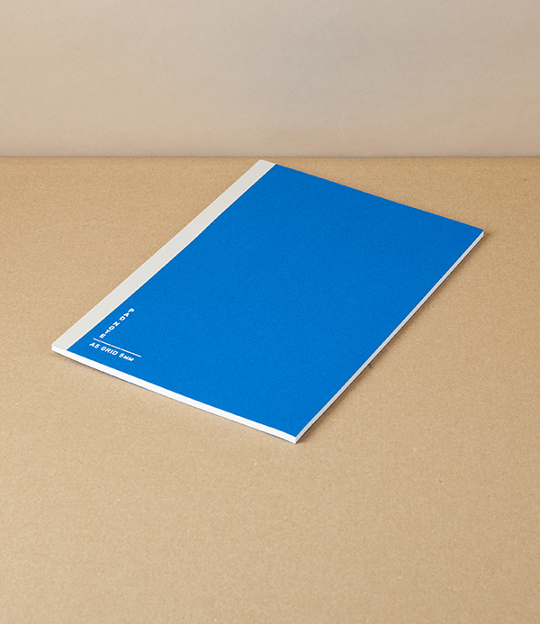Taisei 'Pad Note' Notebook, A5 Grid, Blue