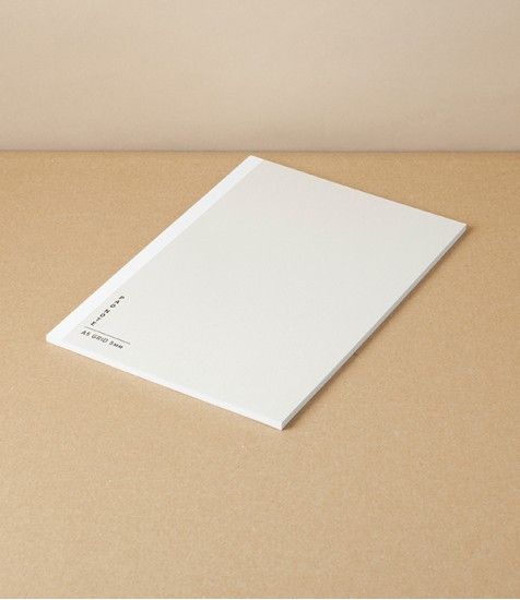 Taisei 'Pad Note' Notebook, A5 Grid, White
