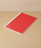Taisei 'Pad Note' Notebook, A5 Grid, Red