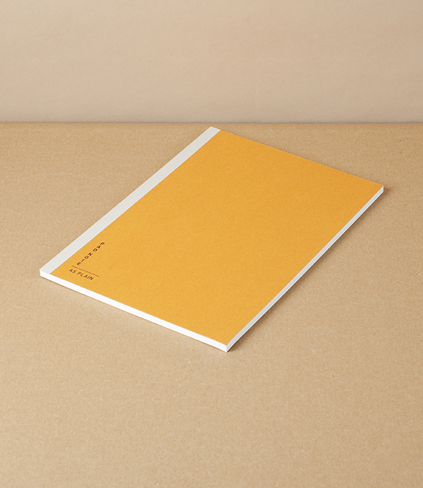 Taisei 'Pad Note' Notebook, A5 Blank, Yellow