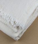 Finnish Merino & New Wool Blanket, with Stripe