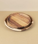 Plato Para Pulpo, Acacia Wood Tapas Plate, 22cm