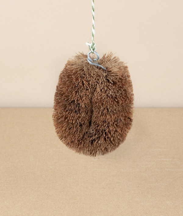Coconut fibre vegetable brush, Tawashi 