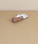 Barlow Knife with Hardwood Handle, Stainless Steel