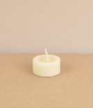 Beeswax tea light candle, 3 hour