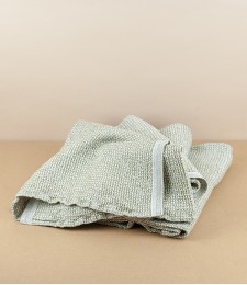 Finnish Linen & Tencel Bath Towel, Olive