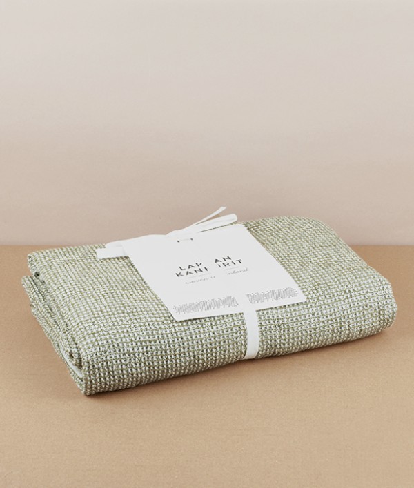 Finnish Linen & Tencel Bath Towel, Olive