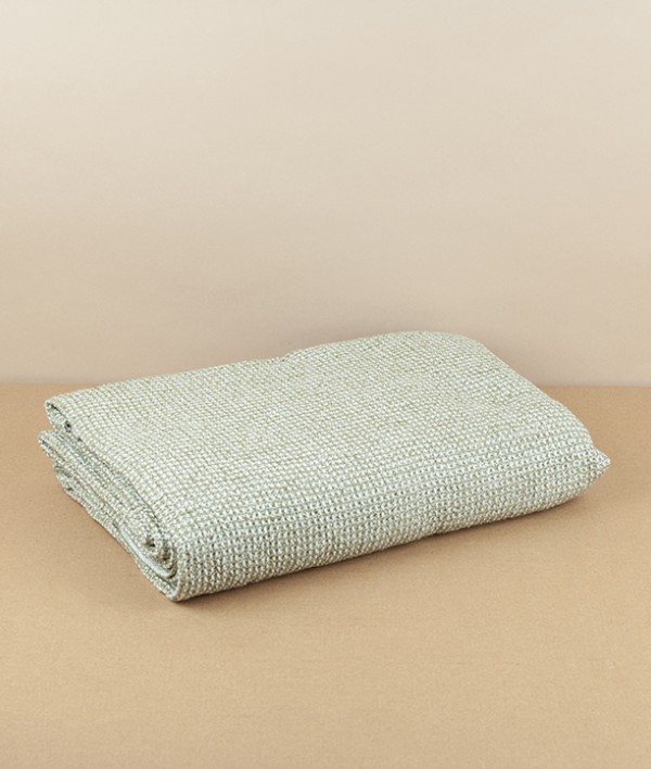 Finnish Linen & Tencel Bath Towel, Olive