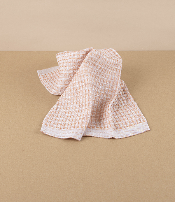 Finnish Linen & Tencel Dishcloth, Cinnamon