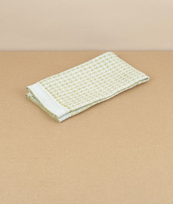 Finnish Linen & Tencel Dishcloth, Olive