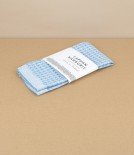 Finnish Linen & Tencel Dishcloth, Rainy Blue