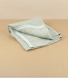 Finnish Linen & Tencel Hand Towel, Olive