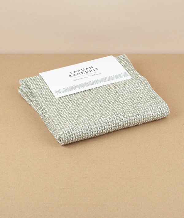 Finnish Linen & Tencel Hand Towel, Olive