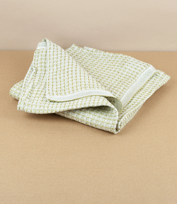 Finnish Linen & Tencel Kitchen Towel, Olive
