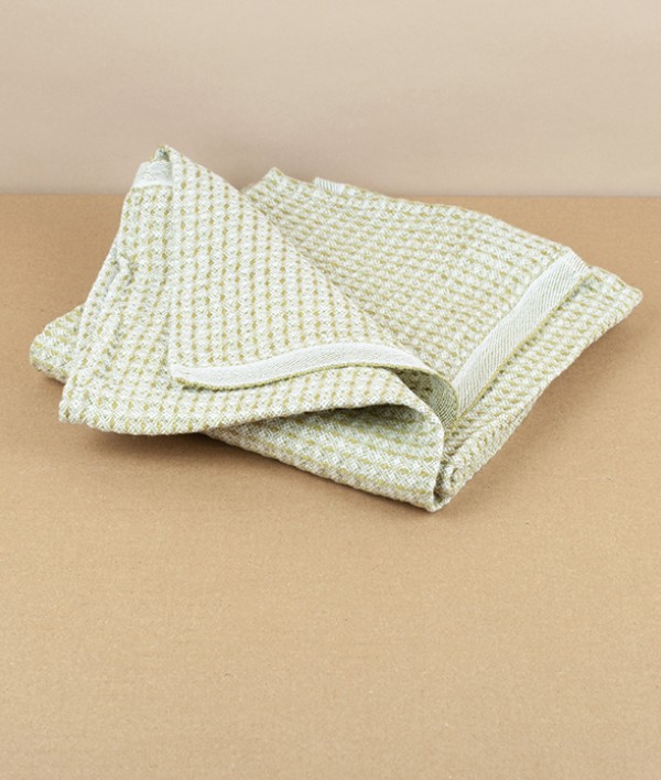 Finnish Linen & Tencel Kitchen Towel, Olive