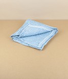 Finnish Linen & Tencel Kitchen Towel, Rainy Blue