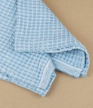 Finnish Linen & Tencel Kitchen Towel, Rainy Blue