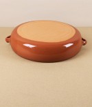 Spanish Terracotta Baking Dish with Side Handles