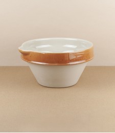 Poterie Digoin Pouring & Mixing Bowl No.06, Noisette