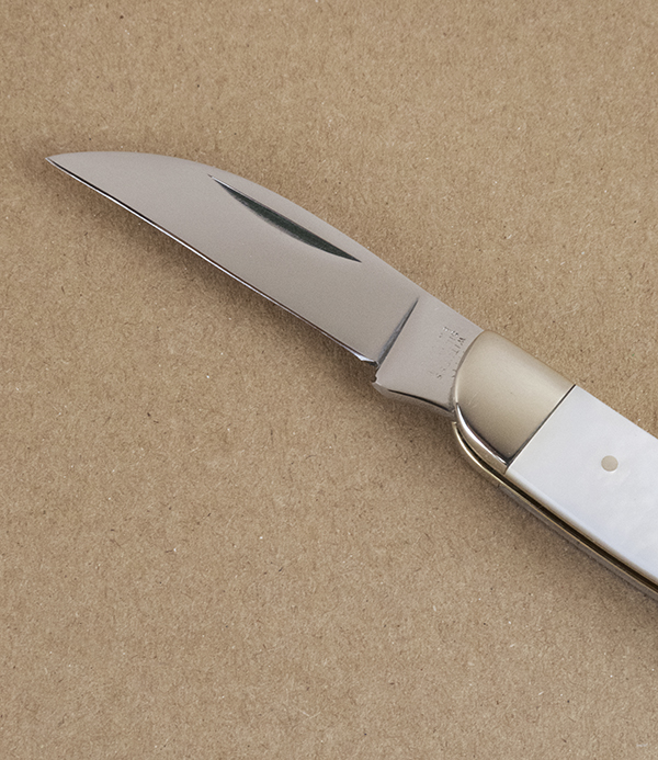 Twin-Blade Knife with Mother-of-Pearl Scales