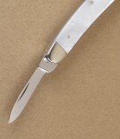 Twin-Blade Knife with Mother-of-Pearl Scales