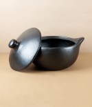 Tierra Negra Hand Made Round Casserole Dish, 2 Litres
