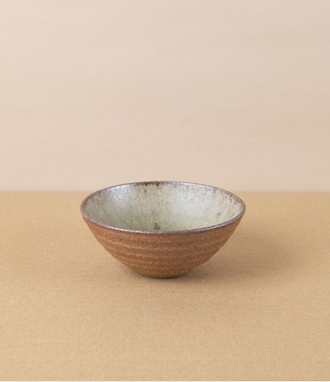 Tom Knowles Jackson Stoneware Dipping Bowl, Ash