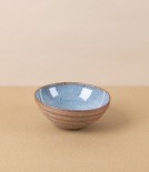 Tom Knowles Jackson Stoneware Dipping Bowl, Blue