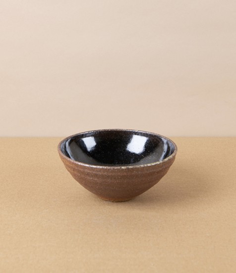 Tom Knowles Jackson Stoneware Dipping Bowl, Tenmoku