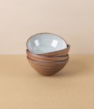 Tom Knowles Jackson Stoneware Dipping Bowl, Blue