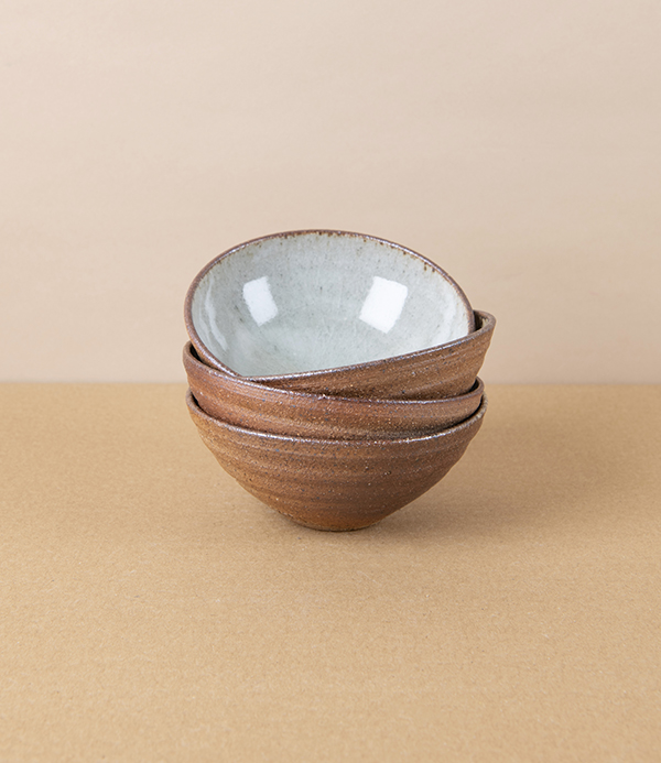 Tom Knowles Jackson Stoneware Dipping Bowl, Blue