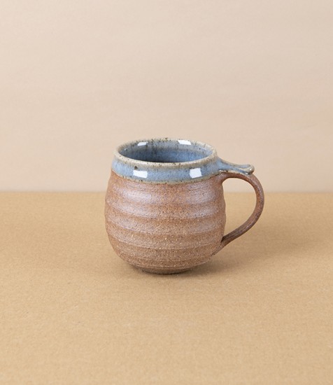 Tom Knowles Jackson Stoneware Espresso Cup, Blue
