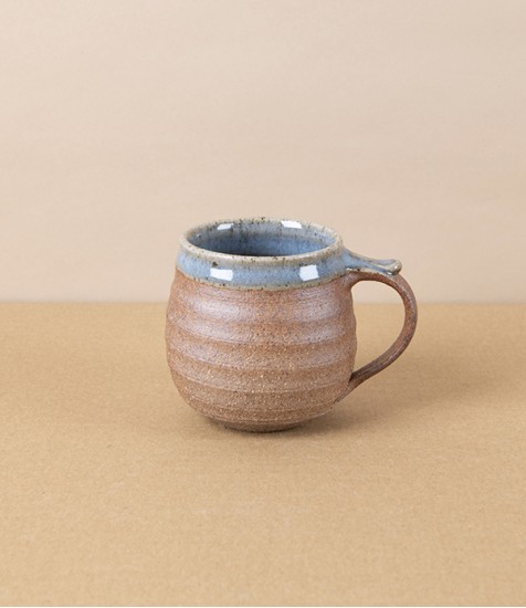 Tom Knowles Jackson Stoneware Espresso Cup, Blue