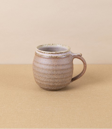 Tom Knowles Jackson Stoneware Espresso Cup, Cream