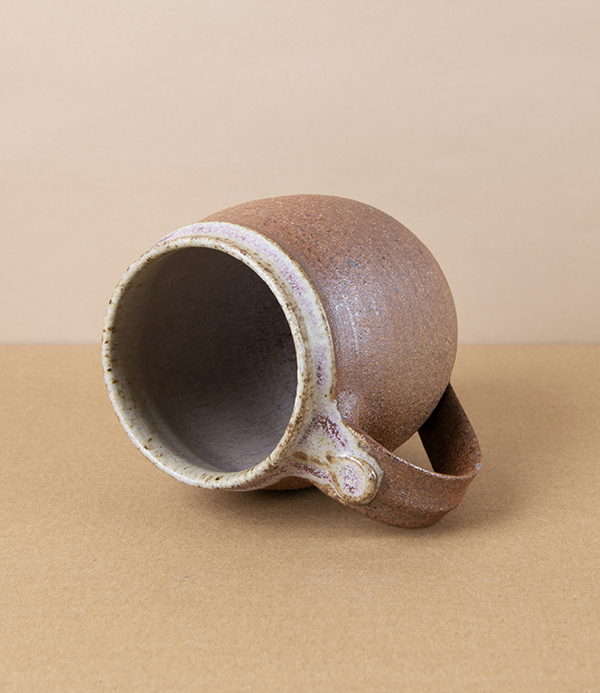 Tom Knowles Jackson Stoneware Mug, Ash Half Glaze