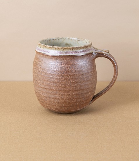 Tom Knowles Jackson Stoneware Mug, Ash Half Glaze