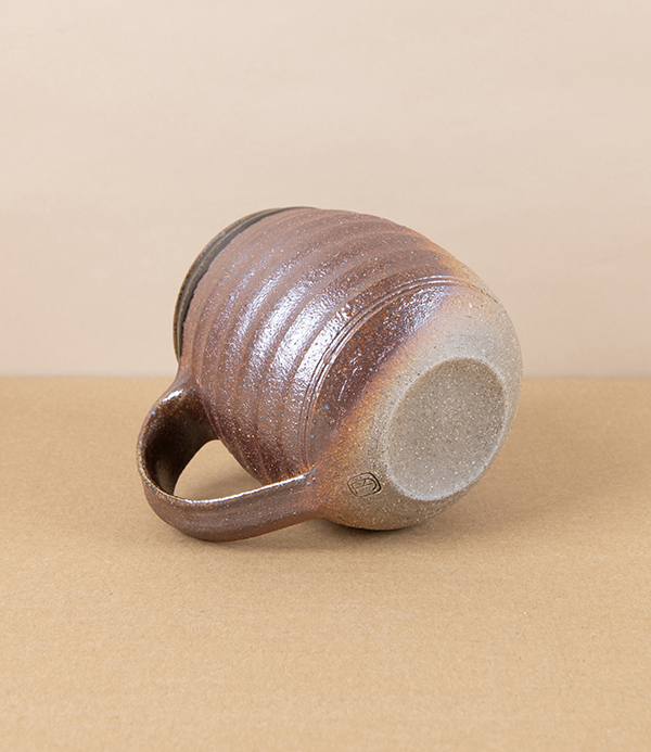 Tom Knowles Jackson Stoneware Mug, Tenmoku Half Glaze