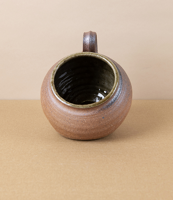 Tom Knowles Jackson High Fired Stoneware Salt Pig, Ash