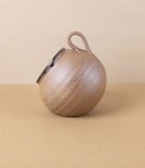Tom Knowles Jackson High Fired Stoneware Salt Pig, Tenmoku